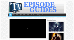 Desktop Screenshot of episodelists.org